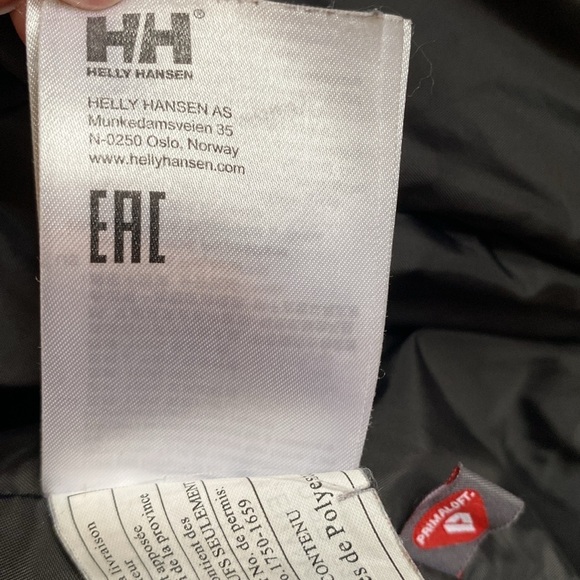 Helly Hansen Winter Belfast long jacket Women’s size XS Black Warm waterproof - Picture 5 of 6